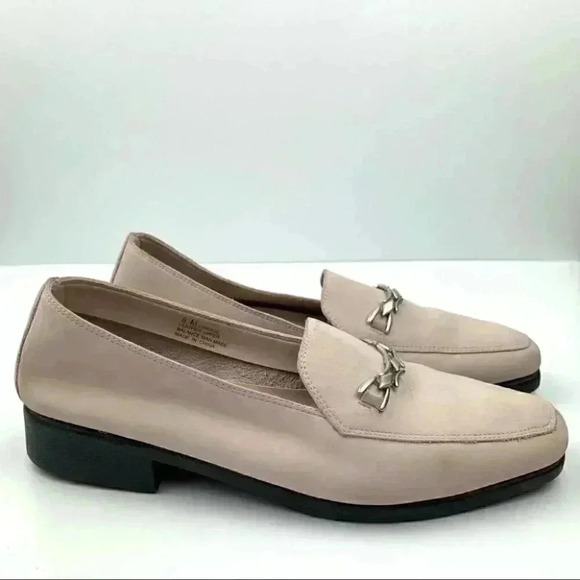 Whats what flats sz 8 linkage nubuck suede loafers - Picture 12 of 12